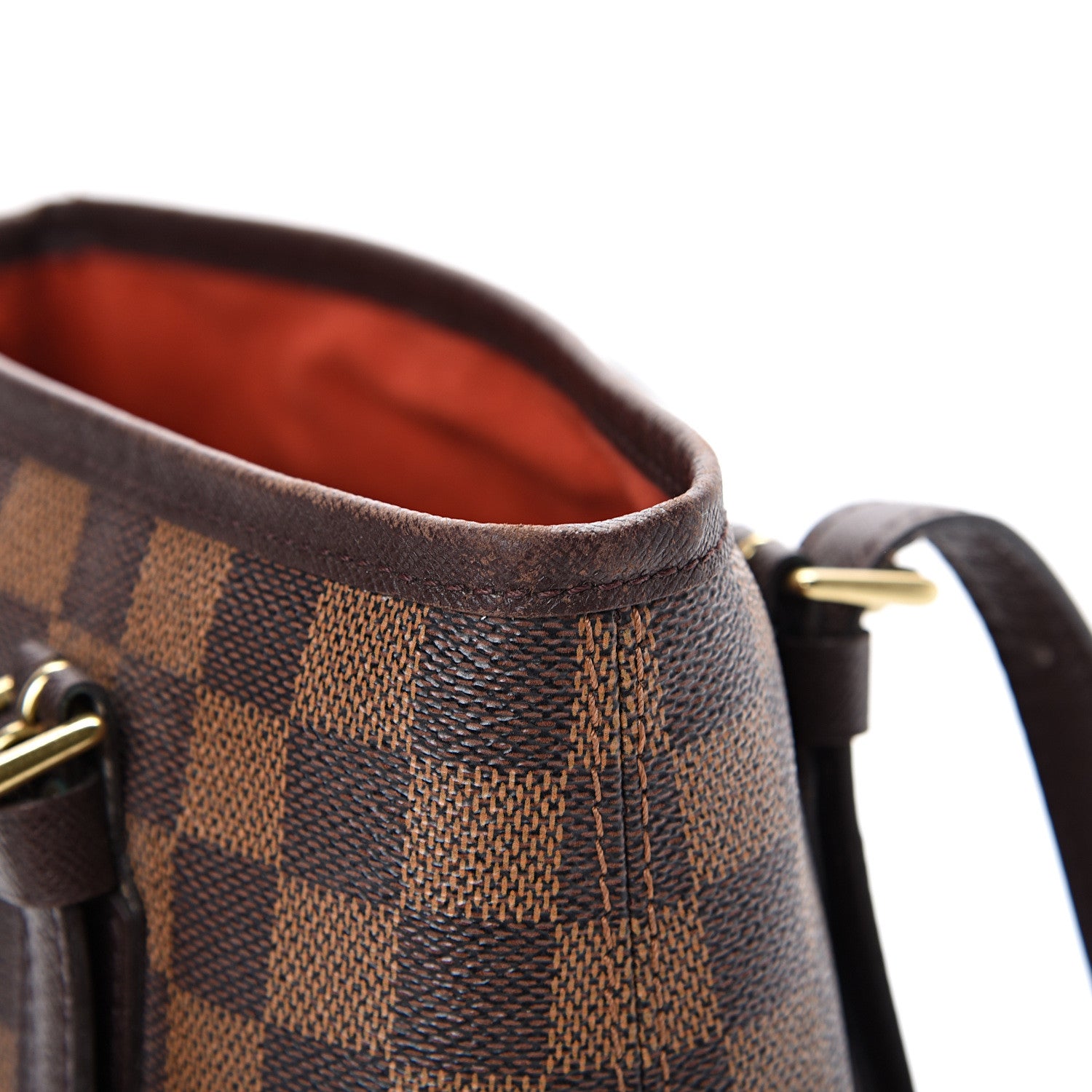 Louis Vuitton Damier Ebene Marais Bucket 23 12 of 15