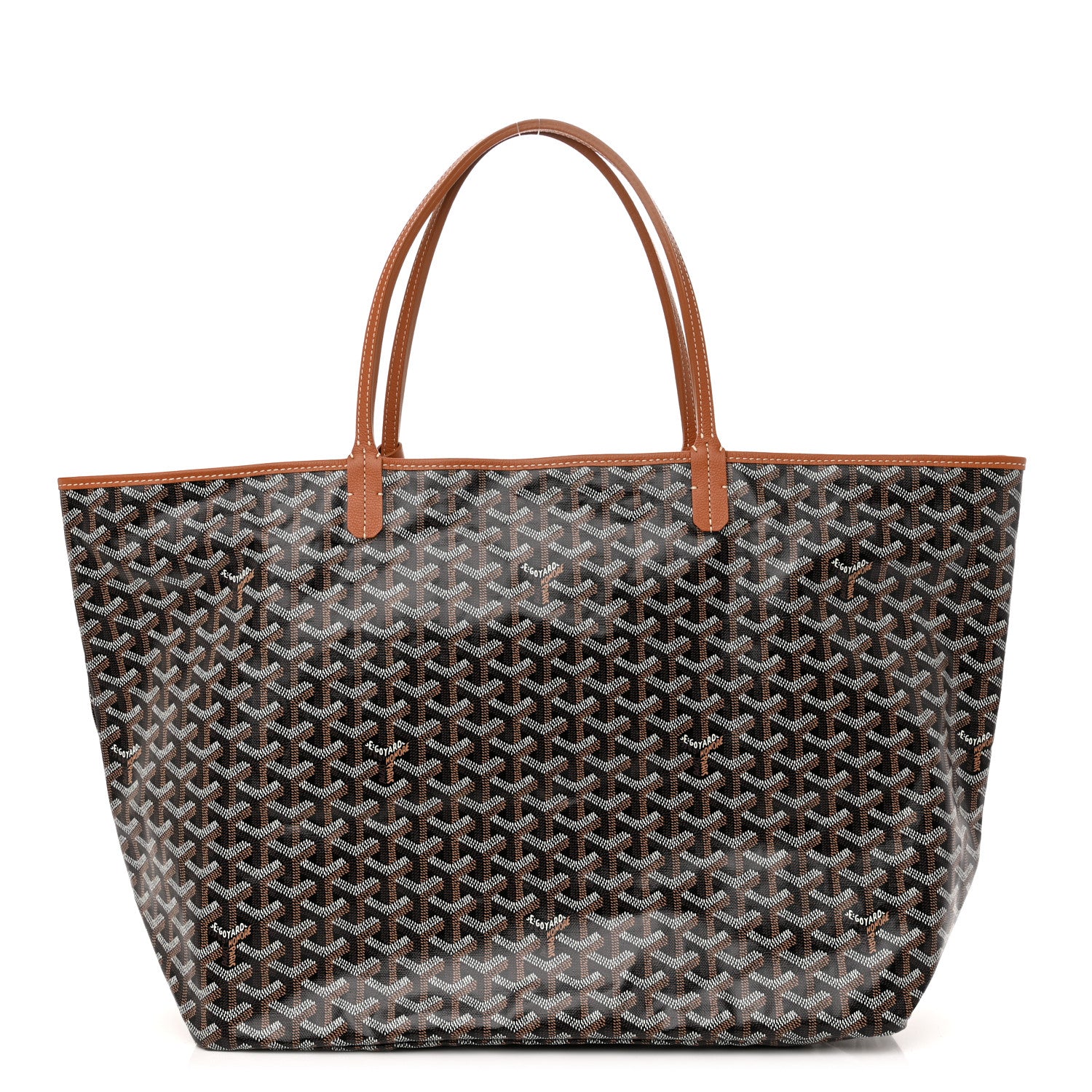 Goyard Goyardine Saint Louis GM Black Gold 3 of 11