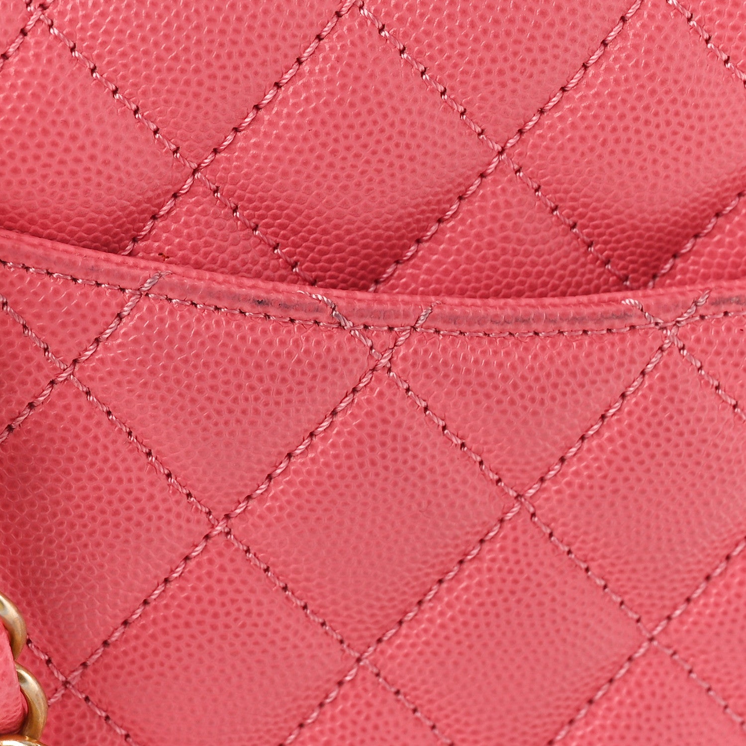 Chanel Caviar Lizard Embossed Quilted Small Coco Handle Flap Pink 10 of 10