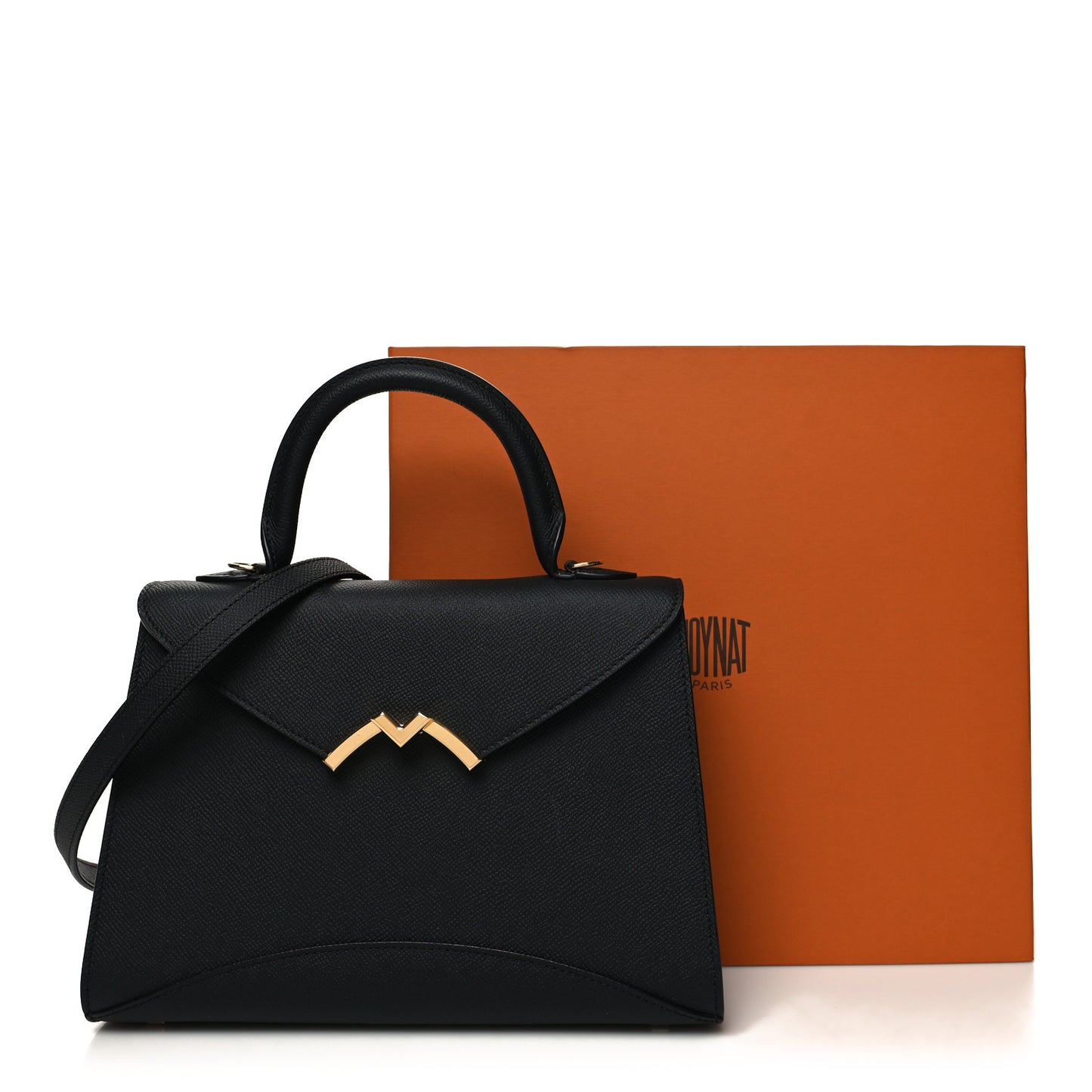 Carat Calfskin Gabrielle PM Black