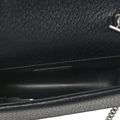 Gucci Jacquard Black Denim GG Monogram Super Mini Dionysus Shoulder Bag Black Ivory 5 of 8