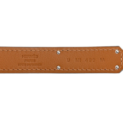 Hermes Epsom Kelly Belt Gold 3 of 4