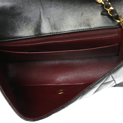 Chanel Lambskin Quilted Medium Single Flap Black 4 of 9