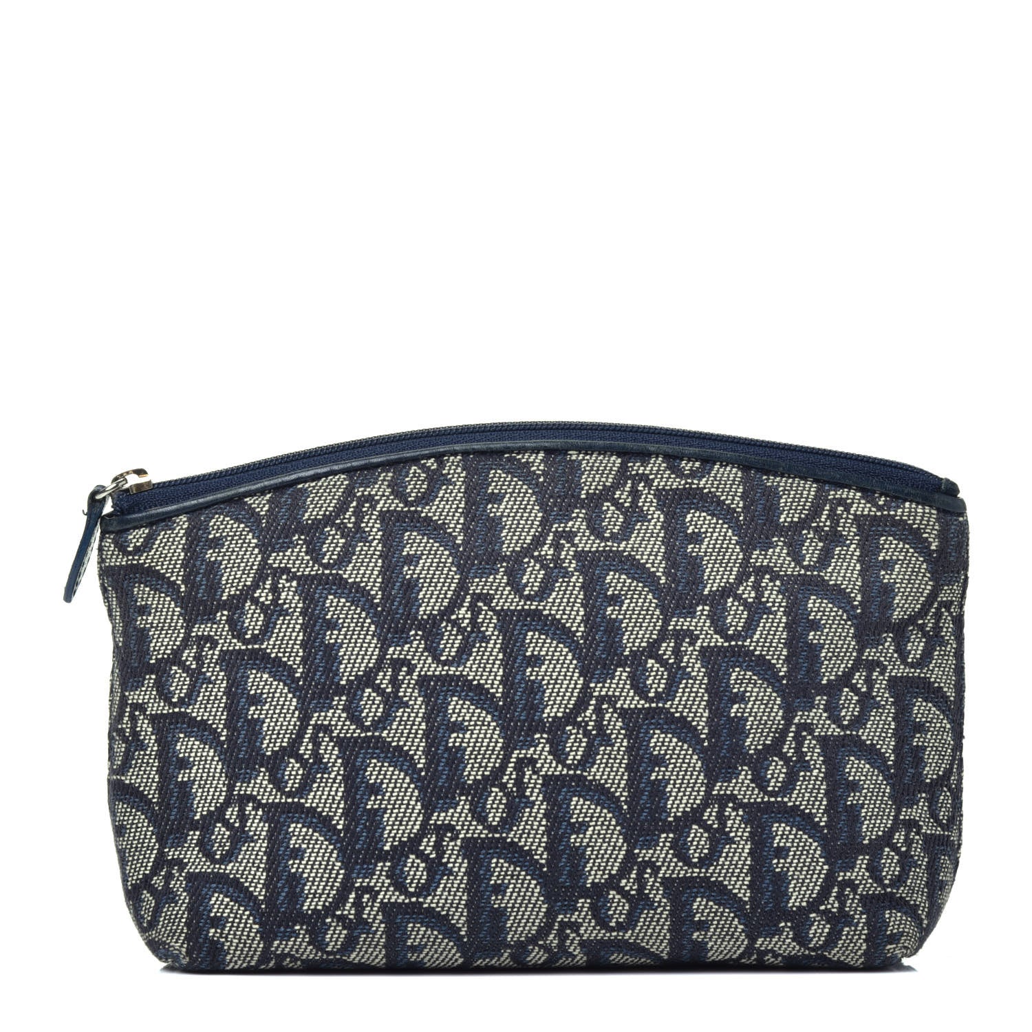 Christian Dior Monogram Cosmetic Case Blue 1 of 7