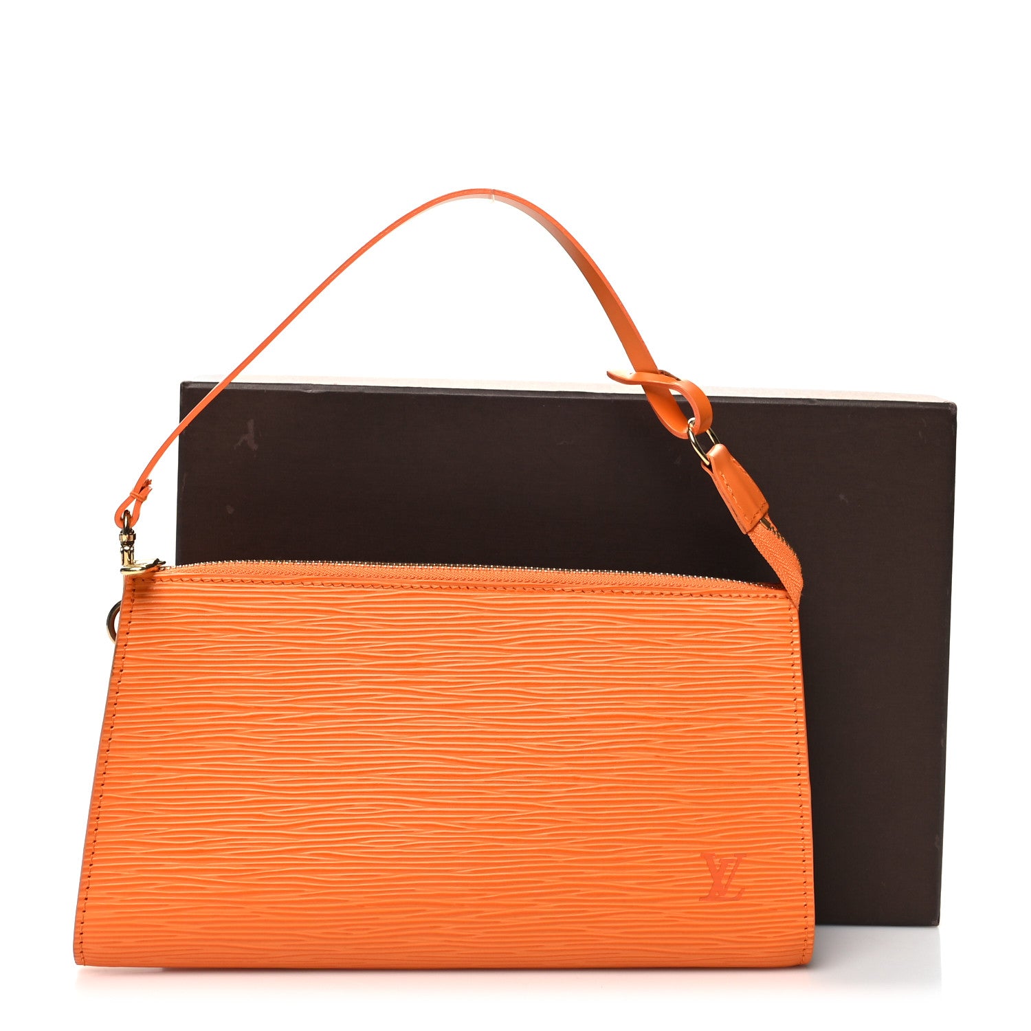 Louis Vuitton Epi Pochette Accessories 24 Mandarin 10 of 10