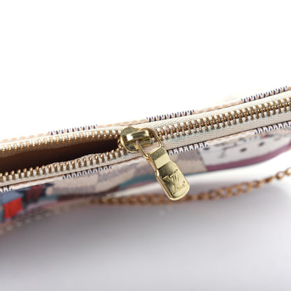 Louis Vuitton Damier Azur 2016 Christmas Animation Mini Pochette Accessories 13 of 13