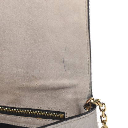 Burberry Signature Grain Medium Mildenhall Crossbody Bag Stone White 7 of 11