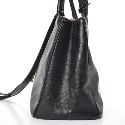 Prada Saffiano Lux Medium Tote Black 11 of 12