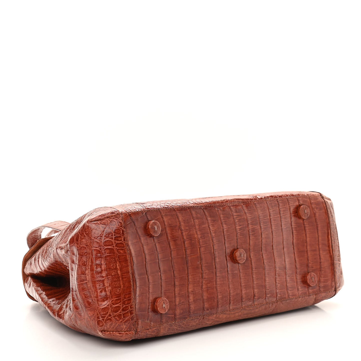 Crocodile Shoulder Bag Orange