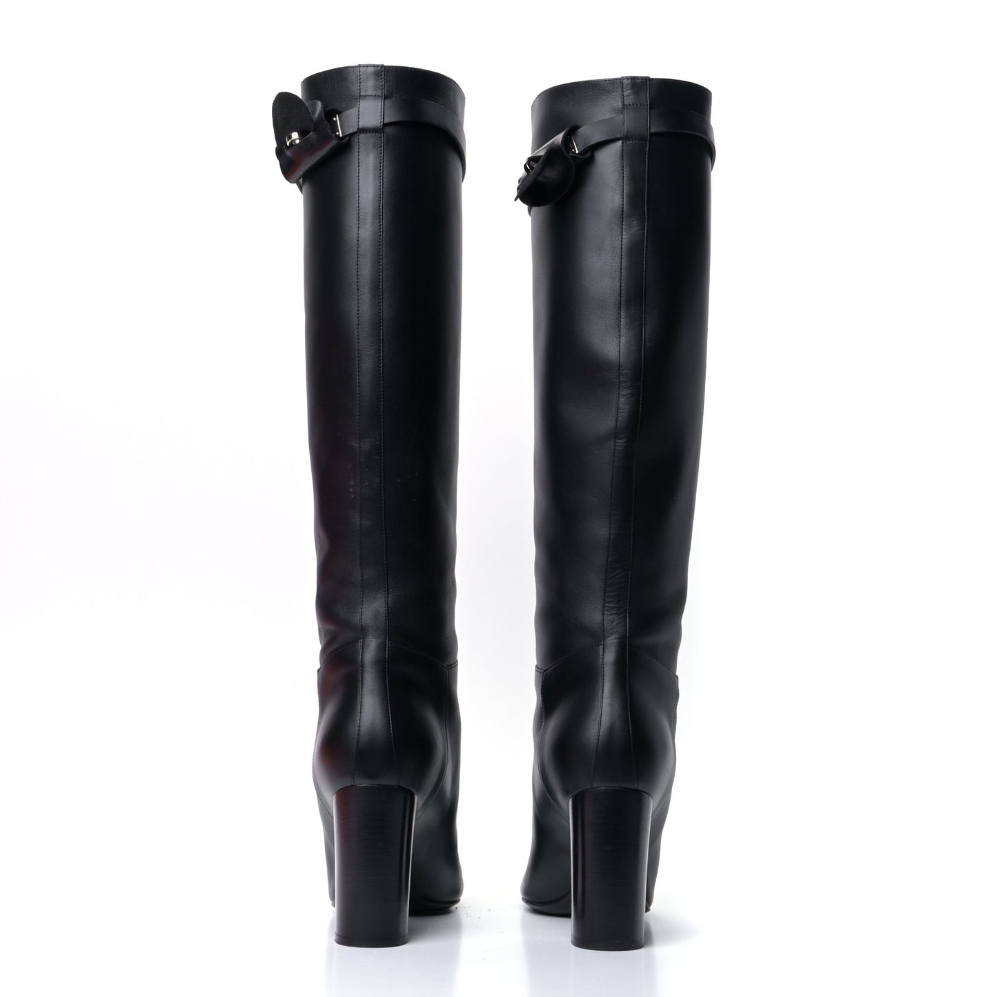 Heritage Calfskin Story Boots 40 Black