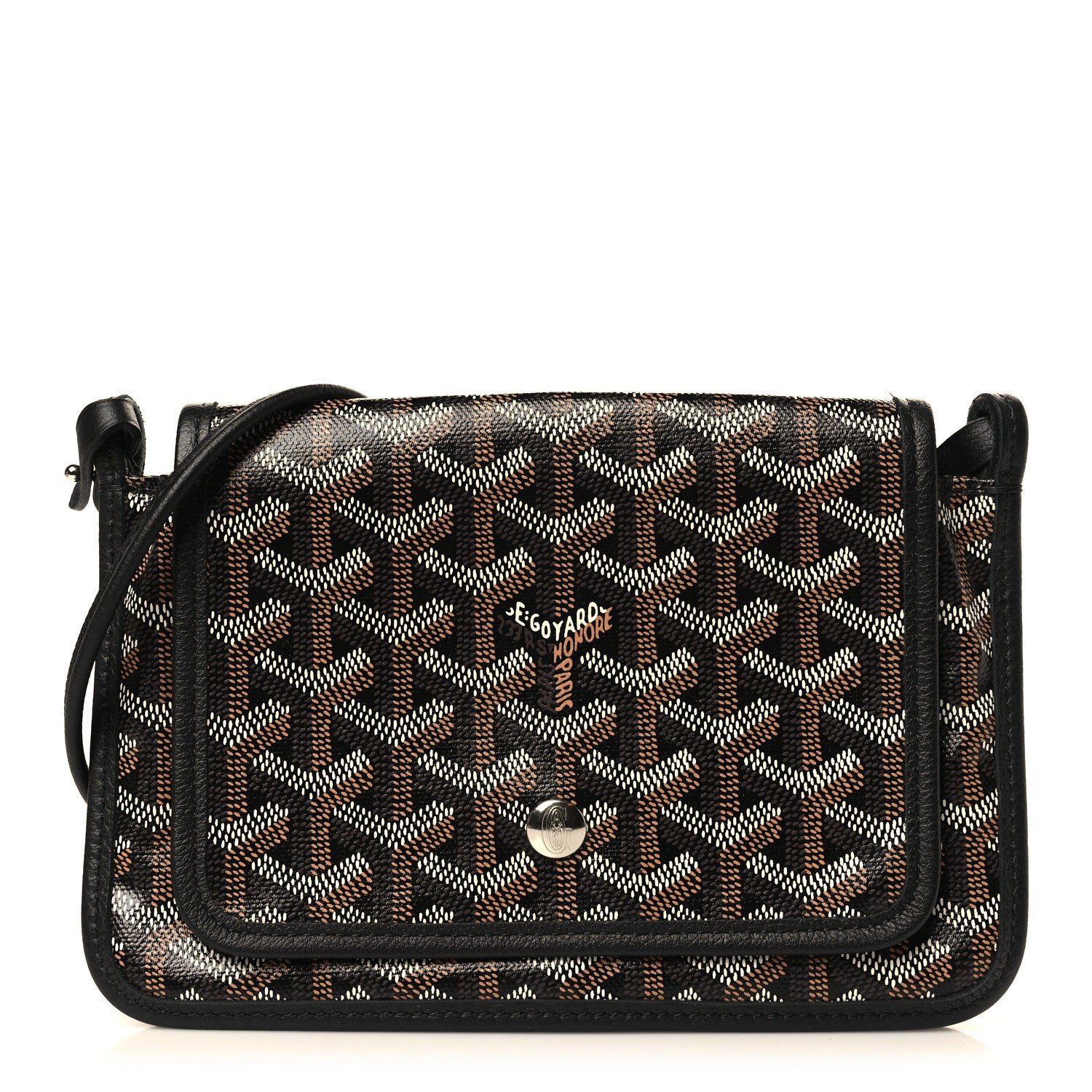 Goyard Goyardine Plumet Wallet Clutch Black 1 of 8