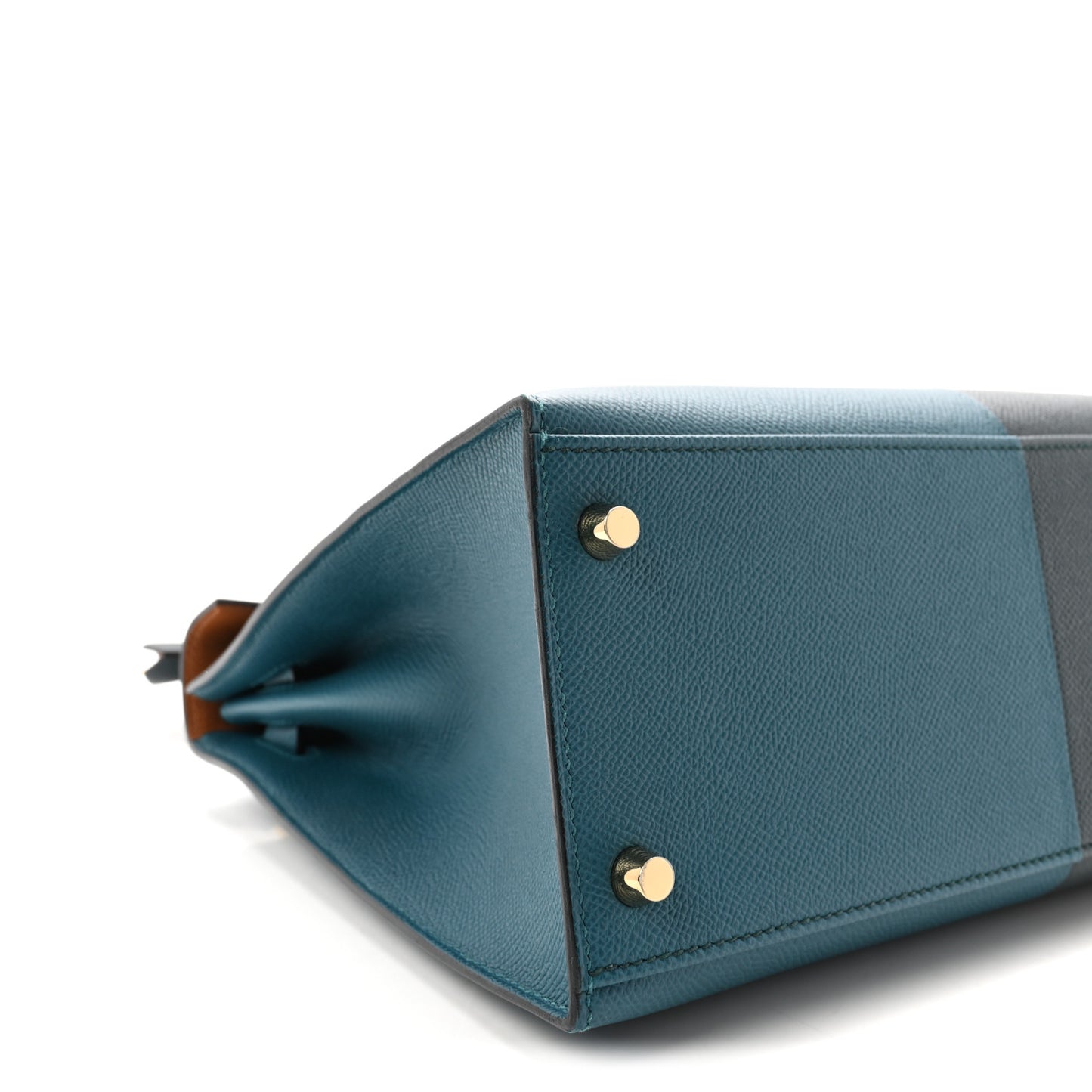Epsom Casaque Kelly Sellier 28 Vert Cypress Vert Bosphore