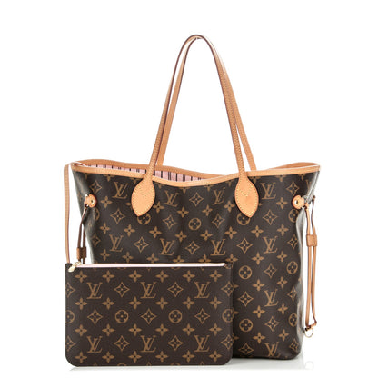 Louis Vuitton Monogram Neo Neverfull MM Rose Ballerine 1 of 6