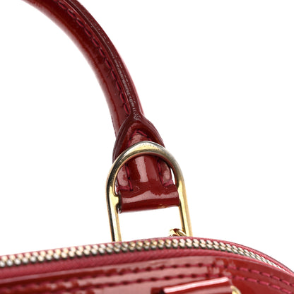 Louis Vuitton Vernis Alma BB Pomme D'Amour 12 of 14