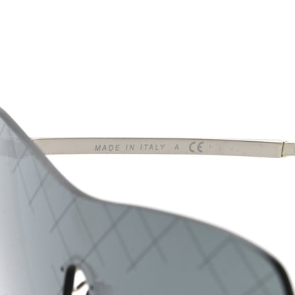 Chanel Acetate Metal Shield Runway Sunglasses 4215 Black 6 of 7