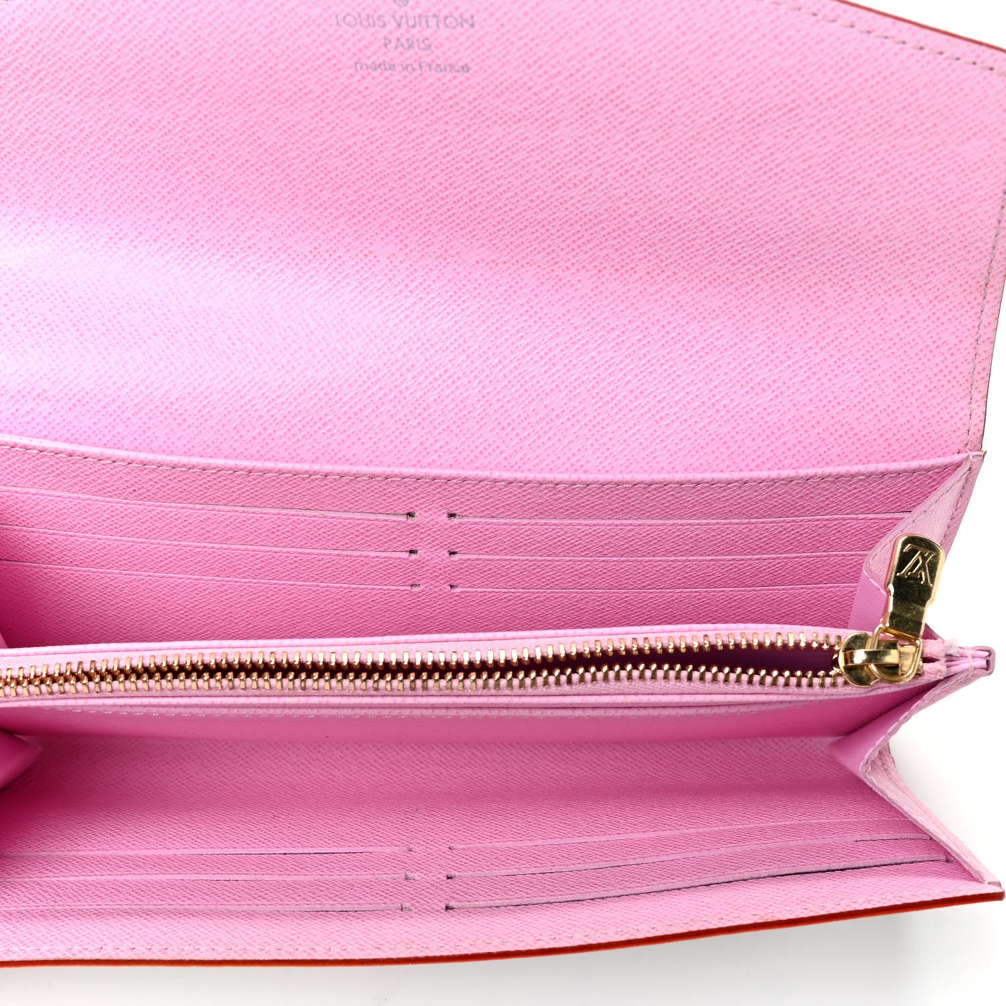 Monogram Multicolor Sarah Wallet NM White Litchi