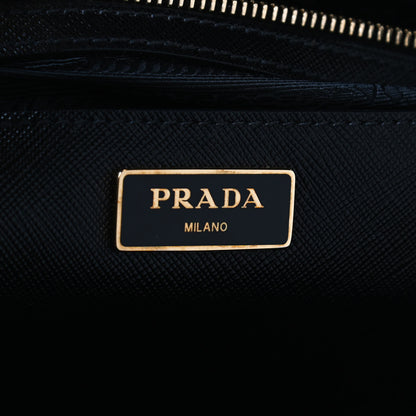 Prada Saffiano Medium Galleria Double Zip Tote Black 5 of 11