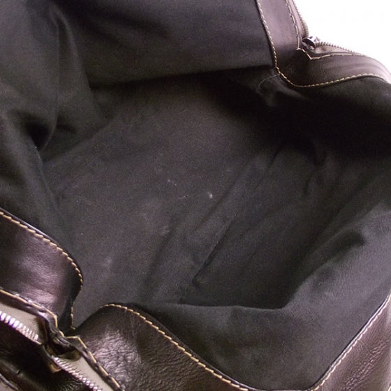 Leather Edith Dome Black