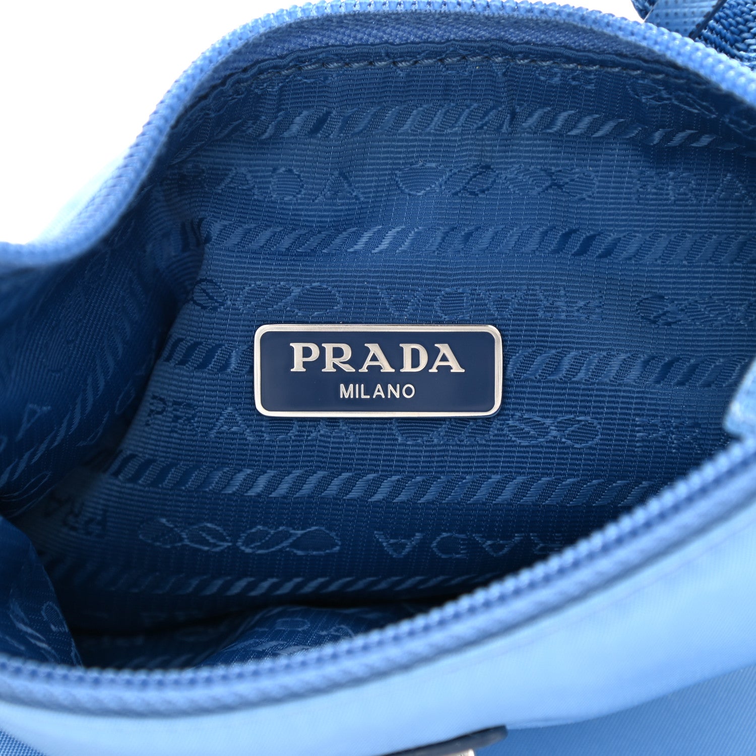 Prada Re-Nylon Saffiano Mini Re-Edition 2000 Bag Pervinca 6 of 12