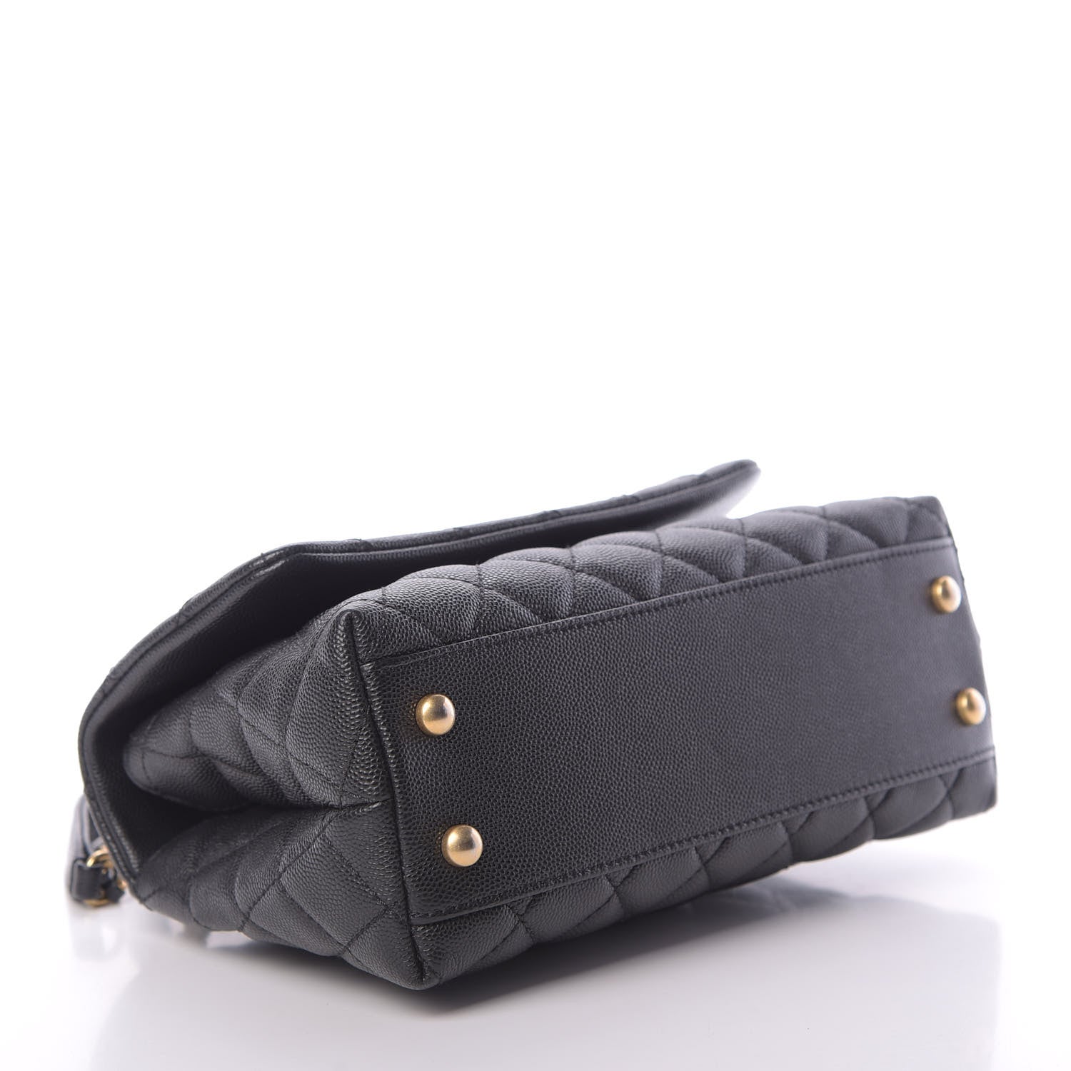 Chanel Caviar Quilted Mini Coco Handle Flap Black 5 of 11