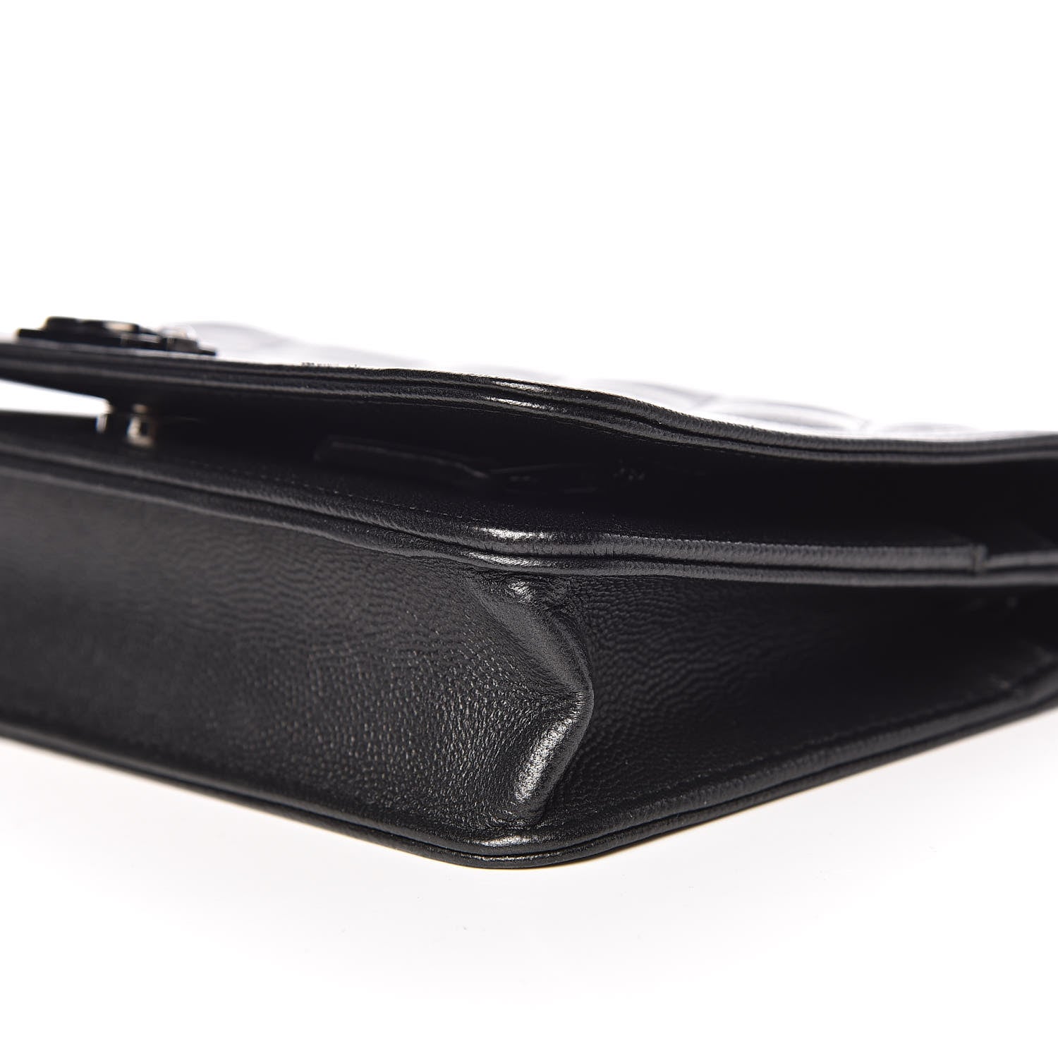 Chanel Caviar Quilted Boy Wallet On Chain WOC So Black 10 of 13