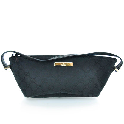 Gucci Monogram Boat Pochette Black 1 of 10