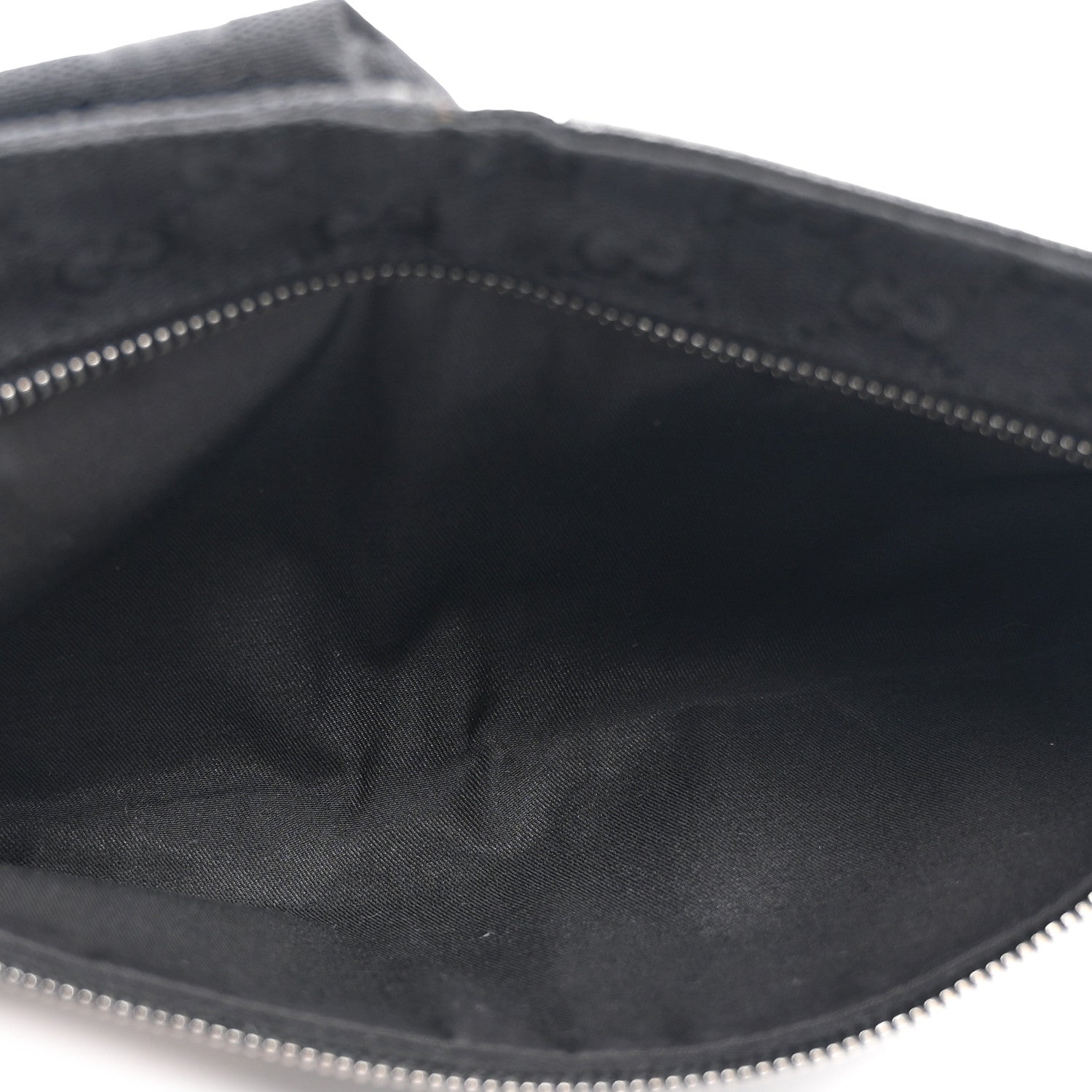 Gucci GG Monogram Double Pocket Belt Bag Black 5 of 10