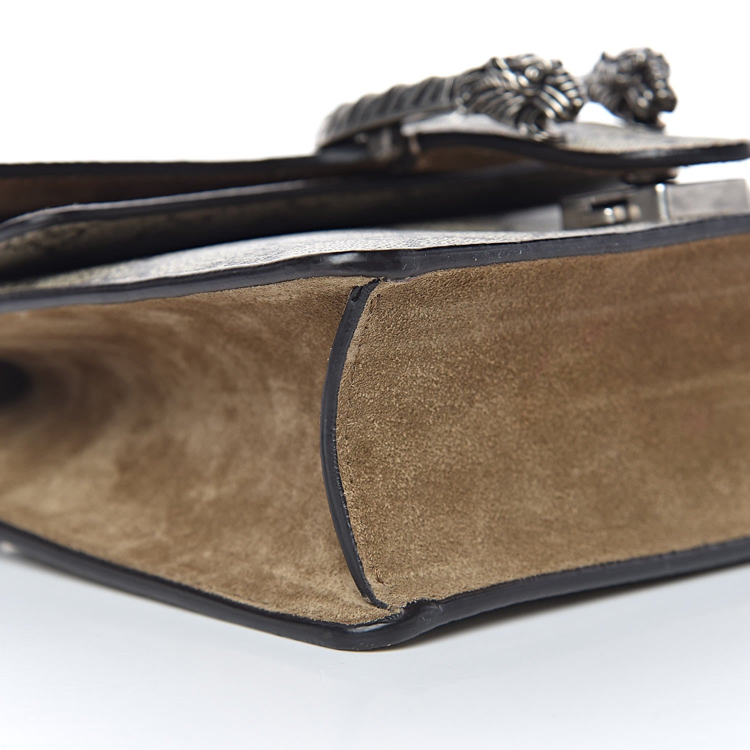 Gucci GG Supreme Monogram Mini Dionysus Shoulder Bag Taupe 10 of 12