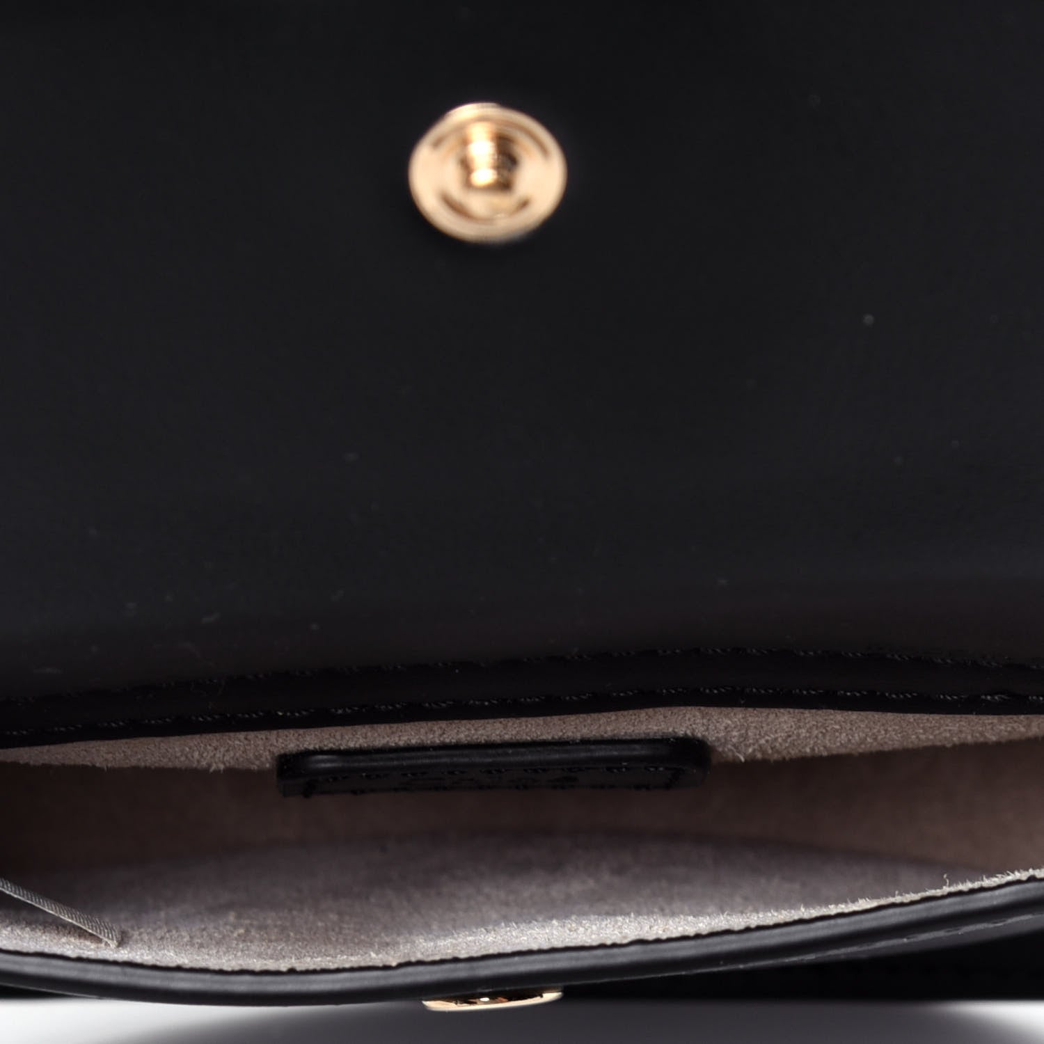 Chloe Shiny Calfskin Tess Mini Crossbody Bag Black 5 of 11