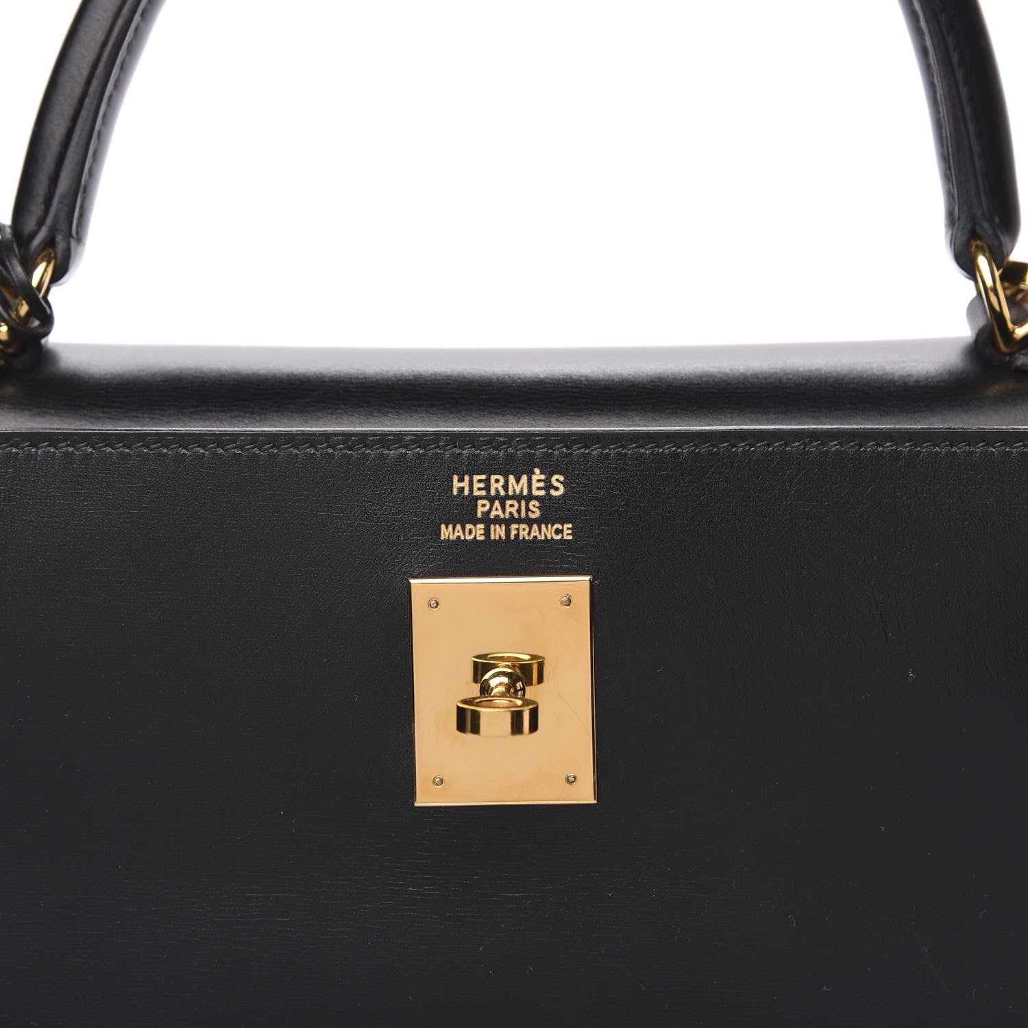 Hermes Box Kelly Retourne 35 Black 6 of 11