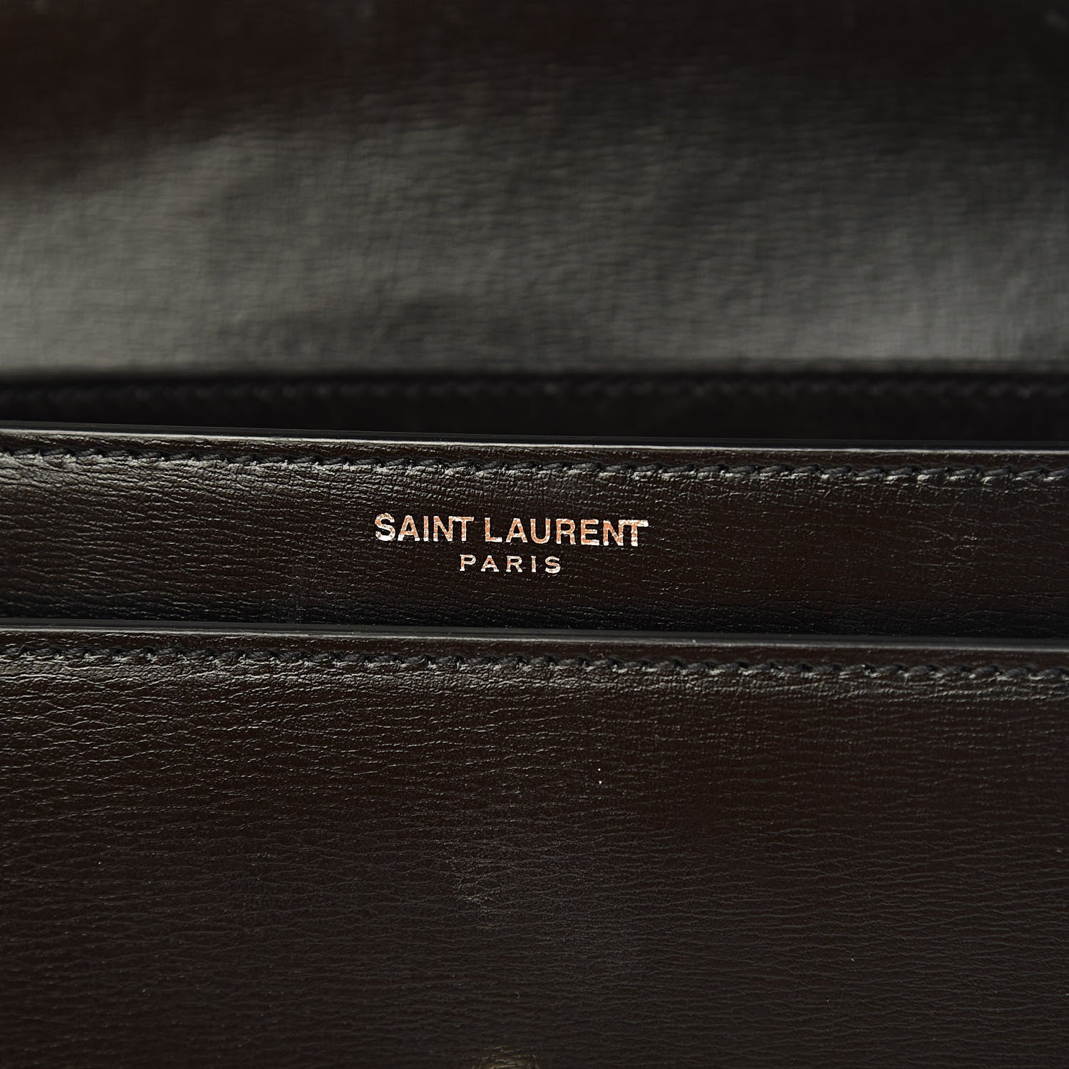Saint Laurent Calfskin Medium Monogram Sunset Black 6 of 16