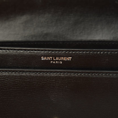 Saint Laurent Calfskin Medium Monogram Sunset Black 6 of 16