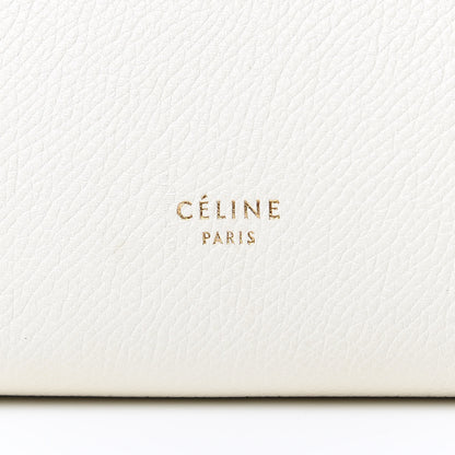 Celine Grained Calfskin Micro Belt Bag White 7 of 10