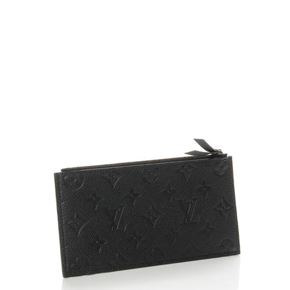 Louis Vuitton Empreinte Felicie Chain Wallet Zippered Insert Black 3 of 6