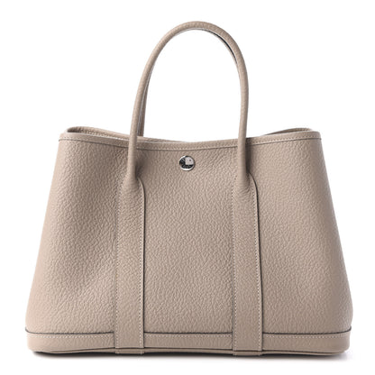 Hermes Vache Country Garden Party TPM 30 Gris Tourterelle 1 of 9