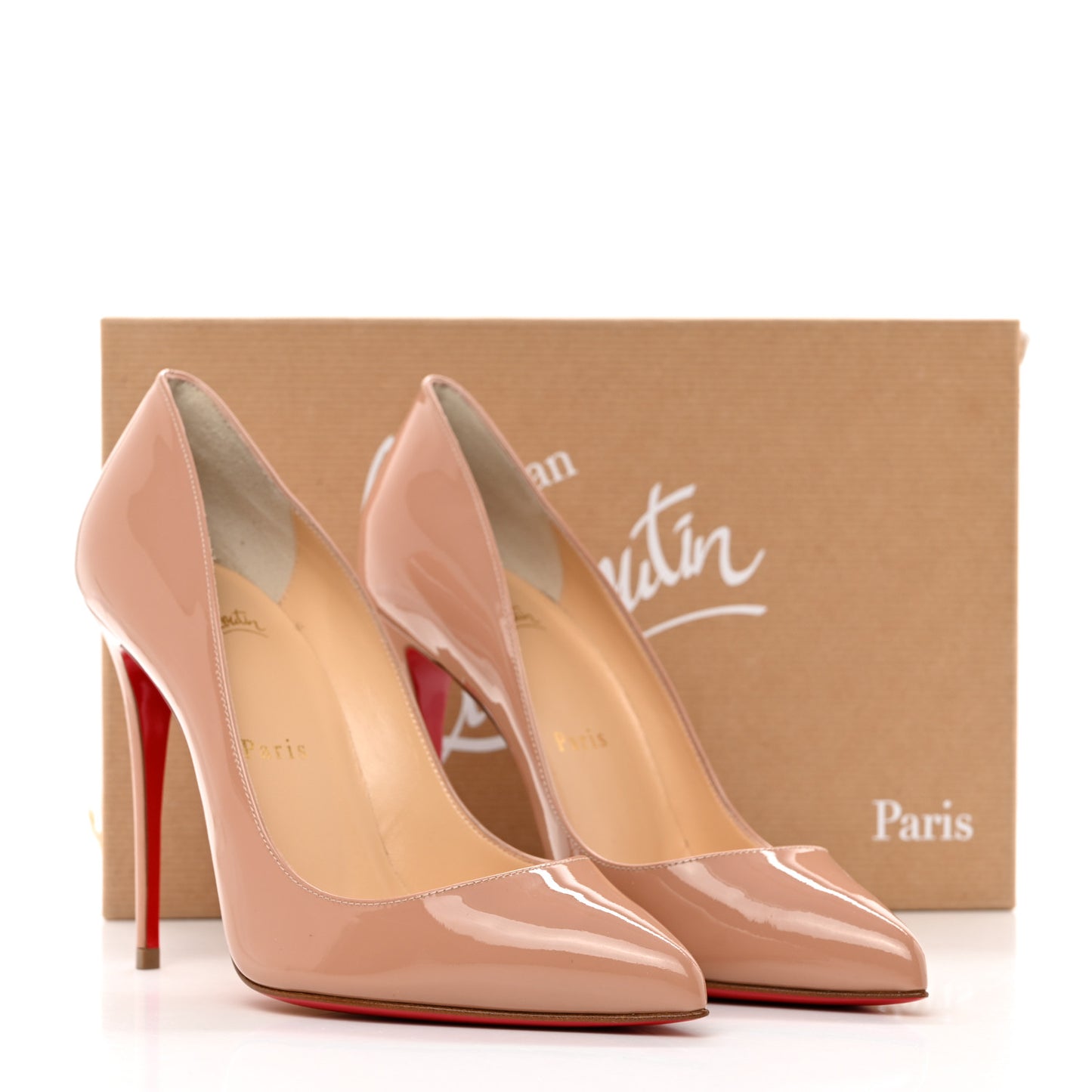 Patent Pigalle Follies 100 Pumps 37 Nude