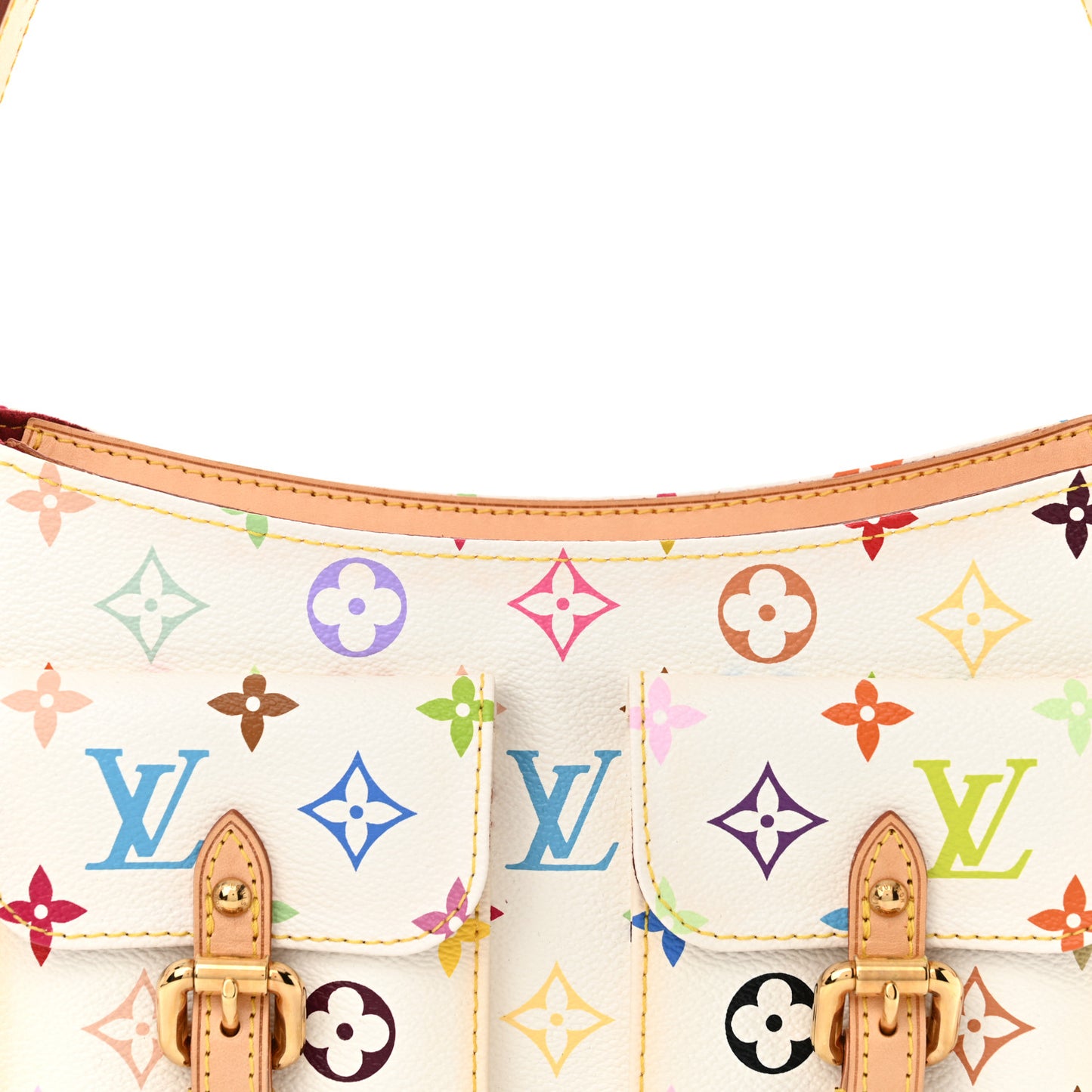 Monogram Multicolor Lodge PM White