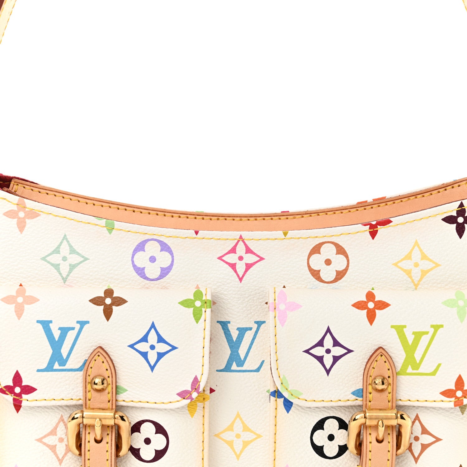 Louis Vuitton Monogram Multicolor Lodge PM White 7 of 9
