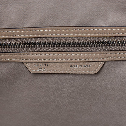 Celine Drummed Calfskin Mini Luggage Dune 6 of 11