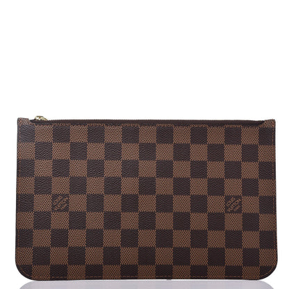 Louis Vuitton Damier Ebene Neverfull MM GM Pochette 1 of 8