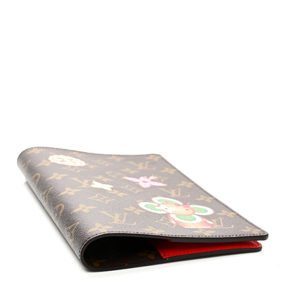 Louis Vuitton Monogram Emily Notebook Cove MM Coquelicot 4 of 8