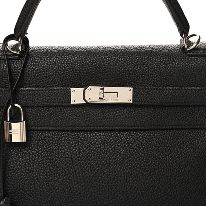 Hermes Togo Kelly Retourne 32 Black 8 of 17