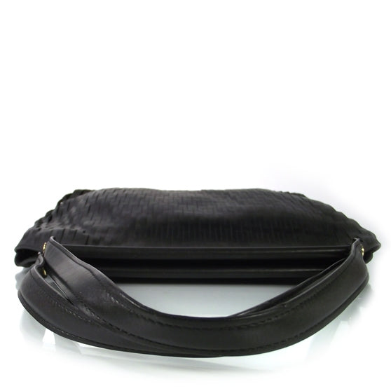 Gucci Leather Laser Cut Bag Black 4 of 9