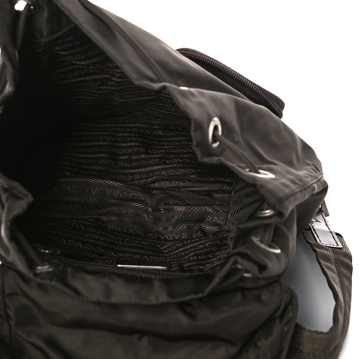 Prada Nylon Vela Backpack Green 4 of 12