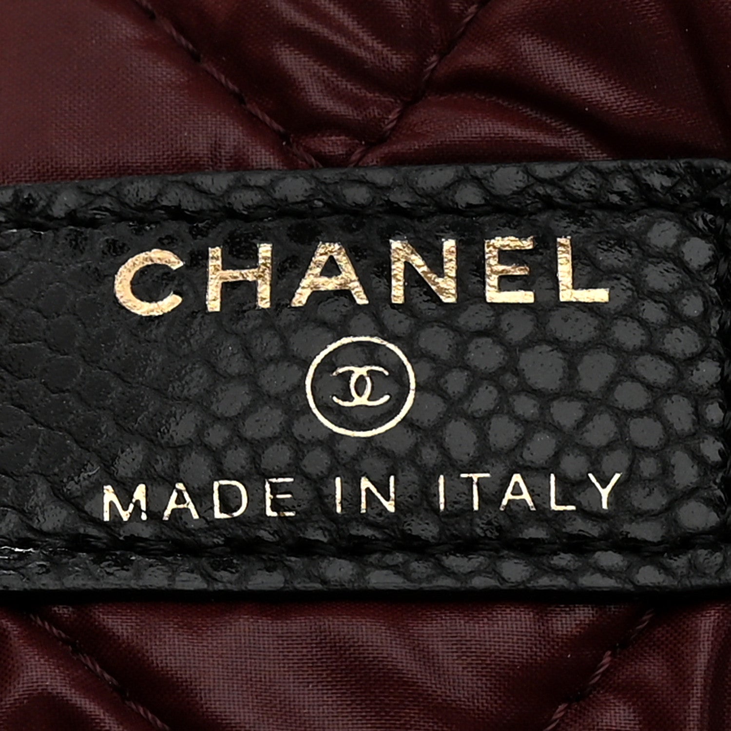 Chanel Caviar Quilted Large Cosmetic Case Black 6 of 7