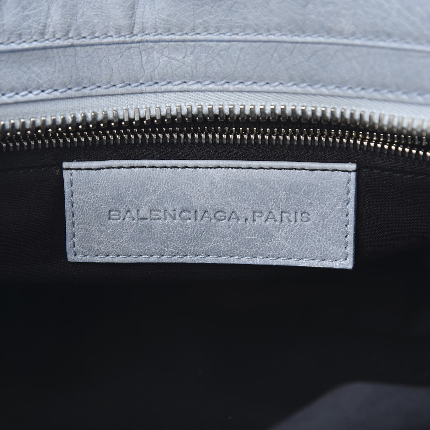 Balenciaga Agneau Giant Brogues Hardware Mid Day Sky 6 of 13