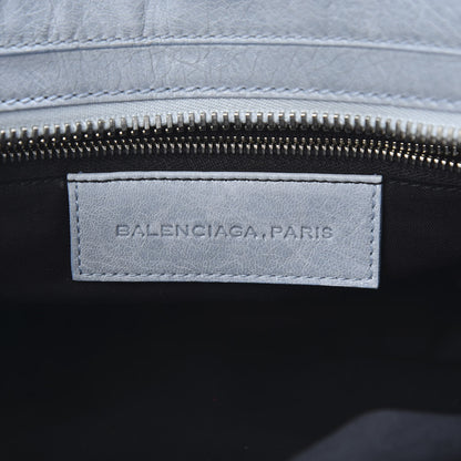 Balenciaga Agneau Giant Brogues Hardware Mid Day Sky 6 of 13