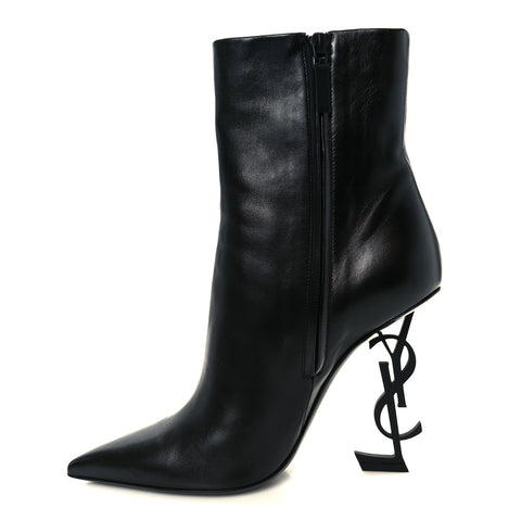 Calfskin Opyum Ankle Boots 39 Black