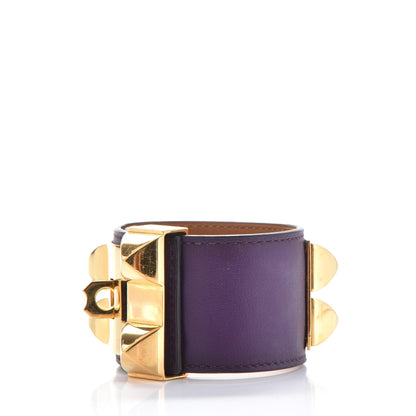 Hermes Swift Collier De Chien CDC Bracelet S Ultraviolet 3 of 8