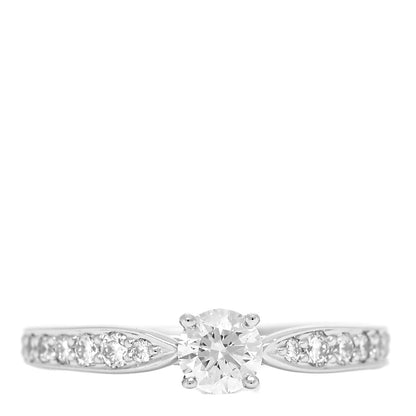 Tiffany Platinum Diamond .23ct Harmony Round Brilliant Engagement Ring 47 4 1 of 7